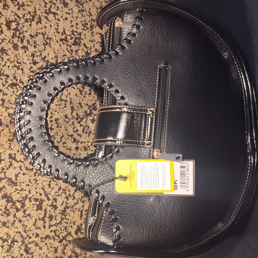 Chic Multicolor Leather Shoulder Bag - Picture 2 of 7
